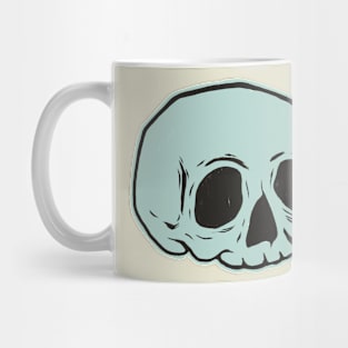 Classic Skull (BLUE) Mug